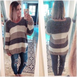Adrienne Popcorn Sweater